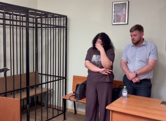 Подсудимая во время вынесения приговора