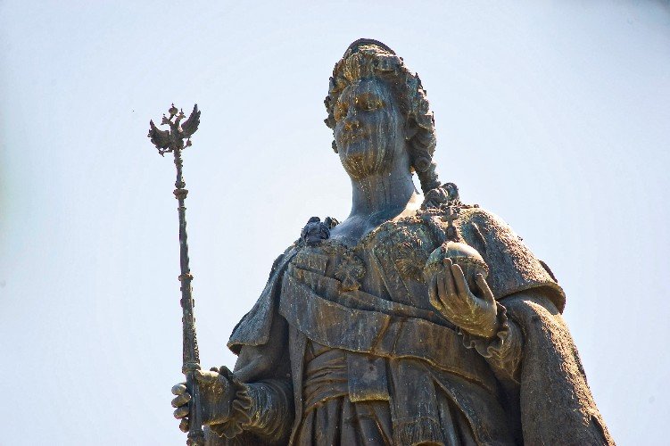Памятник Екатерине II в Краснодаре